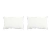 vidaXL Almohada 2 pcs Blanco 70 x 90 cm Fibra de bambú