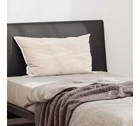 vidaXL Almohada 40 x 80 cm Algodón Blanco