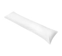 vidaXL Almohada corporal para dormir de lado 40x145 cm blanca