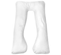 vidaXL Almohada de embarazo blanca 90x145 cm