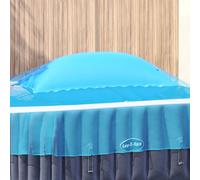 vidaXL Almohada de piscina de invierno Azul 460 x 230 x 160 cm PVC