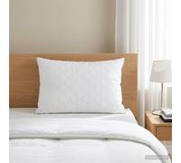 vidaXL Almohada FULDA 40 x 80 cm 100% Plumón y plumas de ganso Blanco
