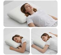 vidaXL Almohada para dormir 60 x 40 x 10 cm Espuma Viscoelástica