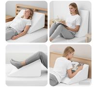 vidaXL Almohada para Piernas 60 x 50 x 30 cm Suave