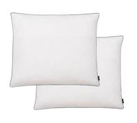 vidaXL Almohadas 2 uds relleno plumón/plumas 70x60 cm blanco