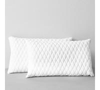 vidaXL Almohadas 2 unidades de espuma viscoelástica 80x40x14 cm