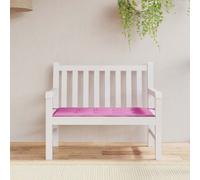 vidaXL Almohadilla para Silla Liso Rosa 100 x 50 x 3 cm Tela Oxford