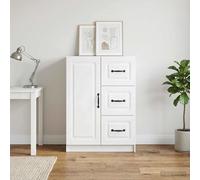 vidaXL Aparador con cajón 66 x 34,5 x 87 cm Madera de Ingeniería, Sideboard Elegante, Almacenamiento Moderno, diseño Rectangular, Espacio Amplio, Madera, Unidad Funcional para tu Sala