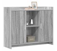 vidaXL Aparador 98,5 x 33 x 80 cm PB, Aparador Moderno, Almacenamiento Rectangular, Amplio Mueble para Comedor, Sala, soluciones funcionales