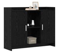 vidaXL Aparador 98,5 x 33 x 80 cm PB, Aparador Moderno, Almacenamiento Rectangular, Amplio Mueble para Comedor, Sala, soluciones funcionales