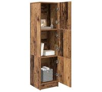 vidaXL Aparador Alto Madera Vieja 31.5 x 32 x 122.5 cm, Mueble Moderno, Rectangular, estantería para Sala, Armario práctico, diseño Minimalista, decoración Chic