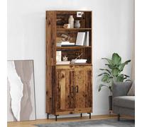 vidaXL Mueble alto Altholz, 69,5 x 34 x 180 cm, material de madera