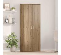 vidaXL Aparador Alto Roble Artesanal 70 x 33.5 x 180 cm, Mueble Rectangular Moderno, Armario Funcional para Sala, Mucho Espacio, Madera, versátil aparador