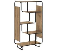 vidaXL Aparador Alto Roble Artisan 80 x 37.5 x 144 cm