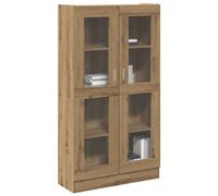 vidaXL Aparador alto Roble Artisan 82,5x30,5x150 cm Madera de ingeniería