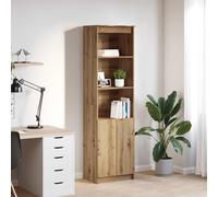 vidaXL Aparador Artisan Roble 50x35x180 cm Madera de ingeniería