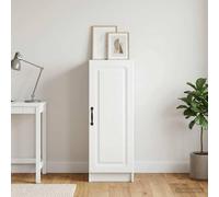 vidaXL, aparador blanco, 33 x 34,5 x 87 cm, fabricado en material de madera
