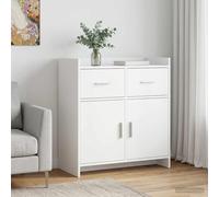 vidaXL Aparador Blanco 75 x 36 x 80 cm Madera de ingeniería
