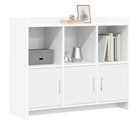 vidaXL Aparador Blanco 98,5 x 33 x 80 cm Madera de ingeniería,