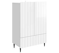 vidaXL Aparador Brillante 66 x 34,5 x 97 cm Madera de Ingeniería