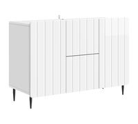 vidaXL Aparador Brillante 89 x 34,5 x 62 cm Madera de Ingeniería