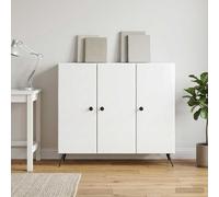 vidaXL Aparador Brillante 89 x 34,5 x 80 cm Madera de Ingeniería