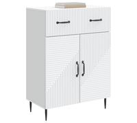 vidaXL Aparador con cajón 66 x 34,5 x 89,5 cm Madera de Ingeniería, Elegante aparador Vintage, Amplio Espacio, diseño Rectangular, Cabinet versátil para organizar tu hogar