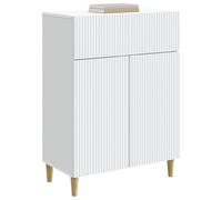 vidaXL Aparador con cajón 66 x 34,5 x 90 cm Madera de Ingeniería, Elegante Mueble de Almacenamiento de Madera, aparador Vintage con estantes, Organizador Funcional para el Comedor