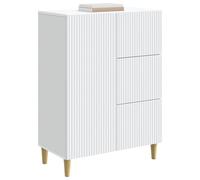 vidaXL Aparador con cajón 66 x 34,5 x 90 cm Madera de Ingeniería, Salón, aparador Vintage, Unidad de Almacenamiento Moderna, Armario Rectangular de Madera para tu hogar con Estilo