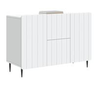 vidaXL Aparador con cajón 89 x 34,5 x 62 cm Madera de Ingeniería, Aparador Rectangular Moderno, Gran Almacenamiento para la Sala, Elegante Mueble de Comedor, Práctico en Casa