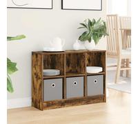 vidaXL Aparador con cajón Roble ahumado 73,5 x 22,5 x 53,5 cm