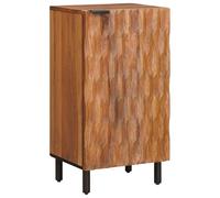 vidaXL Aparador con Puerta Acabado de Acacia Marrón 40 x 33 x 75 cm, Aparador Rectangular Moderno, práctico y Duradero, Mueble para Comedor, diseño Minimalista y Elegante