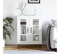 vidaXL Aparador de madera de ingeniería blanco 69,5x34x90 cm