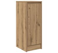 vidaXL Aparador de madera de ingeniería roble artisan 29,5x34x76 cm