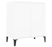 vidaXL Aparador de entrada Madera contrachapada Blanco 60x35x70 cm