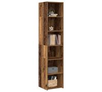 vidaXL Aparador Madera Envejecida 40 x 41 x 185 cm