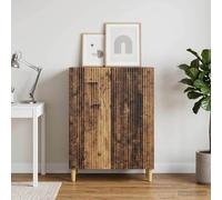 vidaXL Aparador Madera envejecida 66 x 34,5 x 90 cm