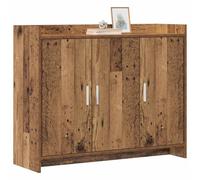 vidaXL Aparador Madera Envejecida 98,5 x 33 x 80 cm,