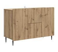 vidaXL Aparador Roble Artesanal 89 x 34,5 x 62 cm Madera de Ingeniería