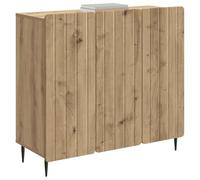 vidaXL Aparador Roble Artesanal 89 x 34,5 x 82 cm Madera de Ingeniería, Almacenaje para Sala, aparador Rectangular, Mueble Moderno, Funcional y Que Ahorra Espacio