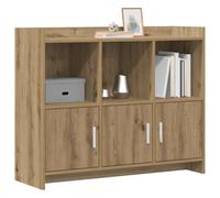 vidaXL Aparador Roble Artesanal 98,5 x 33 x 80 cm Madera de ingeniería,
