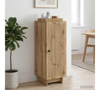 vidaXL Aparador Roble artisan 33 x 34,5 x 90 cm Madera de ingeniería