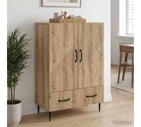 vidaXL Aparador Roble artisan 66 x 34,5 x 95 cm Madera de Ingeniería