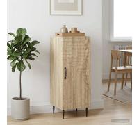 vidaXL Aparador Roble Sonoma 33 x 34,5 x 89,5 cm Madera de Ingeniería