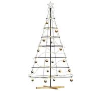 vidaXL Árbol Cono de Navidad con Soporte Negro 180,5 cm Acero, Salón, Decoración navideña Moderna, Adornos Festivos, Árbol Minimalista, Acento Elegante, Muestra de Temporada