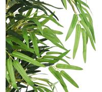 vidaXL Árbol de bambú artificial, 1605 hojas, 180 cm, color verde