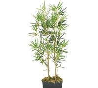 vidaXL Árbol de bambú artificial, 552 hojas, 120 cm, color verde