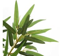 vidaXL Árbol de bambú artificial, 828 hojas, 150 cm, color verde