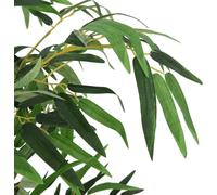 vidaXL Árbol de bambú artificial, 988 hojas, 150 cm, color verde