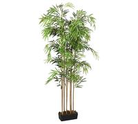 vidaXL Árbol de bambú artificial con 1095 hojas verde 150 cm
